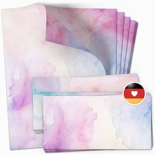 NEU Briefpapier A4 Set Rosa