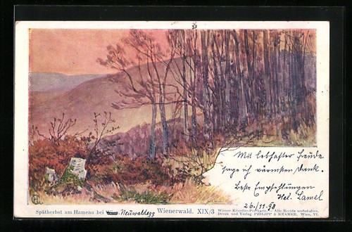 Künstler edward harrison - künstler-ak,