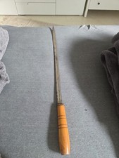 Originaler Brieföffner militaria, Bajonett Form Holzgriff