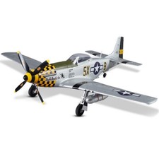 DERBEE DB003PG P-51D Mustang Warbird PNP gelb - 75cm