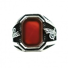 Echter Roter Onyx Edelstein