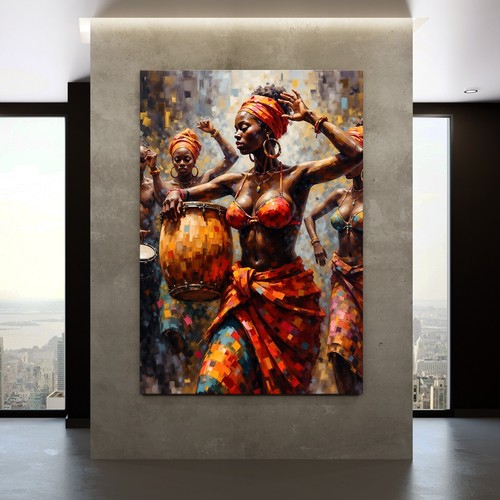Wandbild afrikanische - wandbild,,