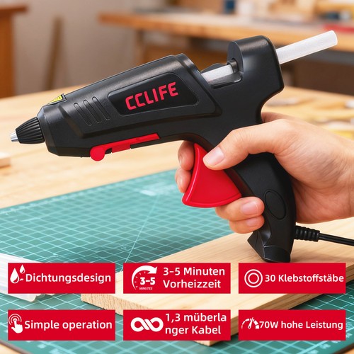 Heißklebepistole 70w - heißklebepistole,