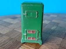 Alter Ofen Zinn grün   Puppenstube Puppenhaus   dollhouse stove