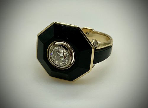 Herrenring mit natürlichen