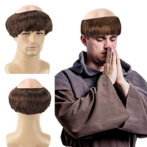 Mönch kostümperücke - mönch,