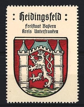 Reklamemarke heidingsfeld - reklamemarke,