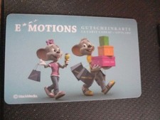 Europa Park Rust EMOTIONS Gutscheinkarte LA CARTE CADEAU GIFTCARD Geldkarte Ed u