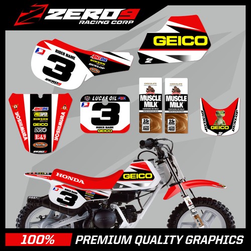 Honda qr50 motocross grafik - motocross,