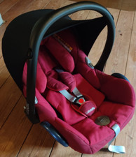Maxi Cosi Babyschale   Maxi-Cosi CabrioFix Gebraucht-  Rot - Top