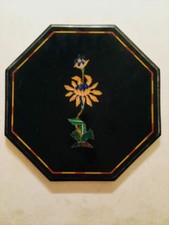 12" Marmor Tisch Pietra Dura