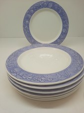 7x Speiseteller Ø ca. 26,0 cm " Quadrifoglio Franco Giorgi Italy " Teils Chips !