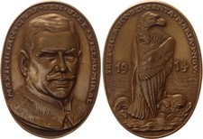 Kolonien / Afrika-China Goetz Medaille 1914 auf den Admiral Graf Spee vz  131394