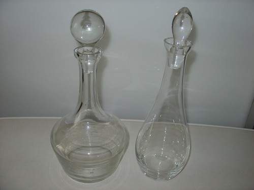 Karaffe glaskaraffe - 2x,