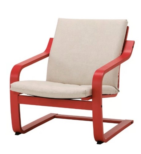Ikea poäng farbe rot - poäng,