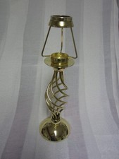 Partylite Teelichtlampe "Paragon" messing ohne Glasschirm