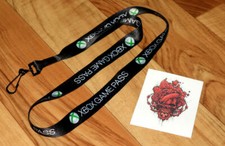 Gears of War 5 Temporary Tattoo & Xbox One Game Pass Lanyard Gamescom 2019