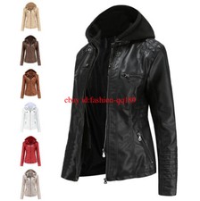 Damen kapuze leder - damen,