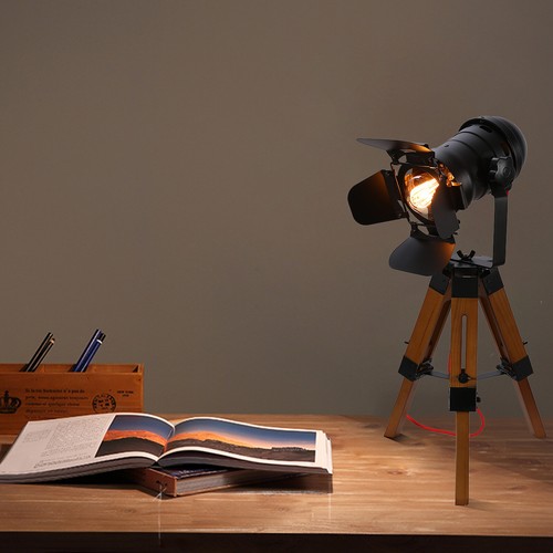 Led vintage stehleuchte tripod - led,