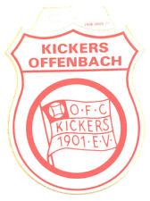 Kickers Offenbach OFC Aufkleber Sticker Logo Bundesliga Fussball #628