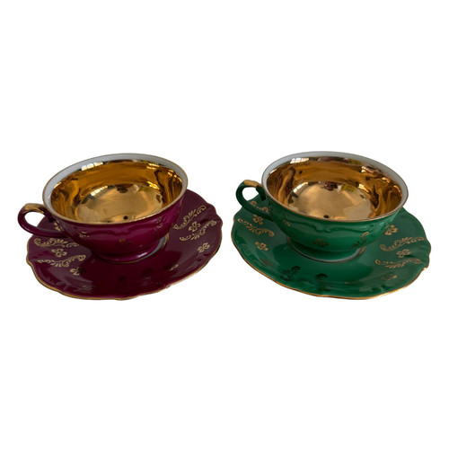 Bavaria mokkatasse gold - 2x,