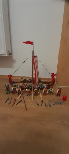 Playmobil wikinger schiff und - schiff,