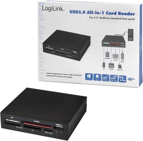 Logilink usb all 1 - 2.0, card