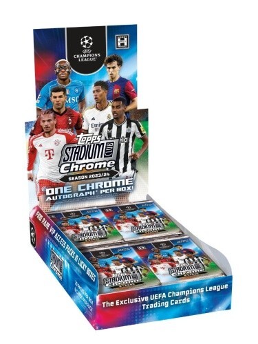 Topps stadium club chrome uefa - topps,