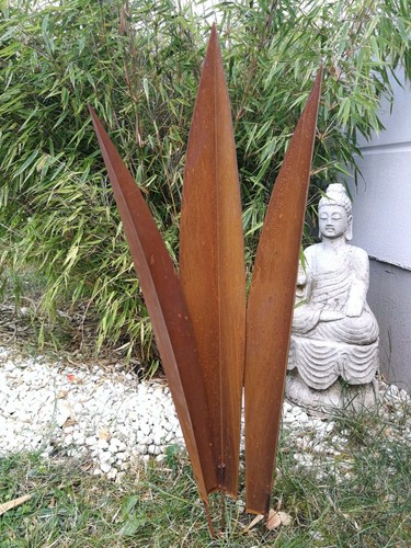 Edelrost gartenstecker - edelrost,