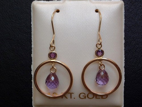 Exclusive amethyst ohrringe - amethyst,
