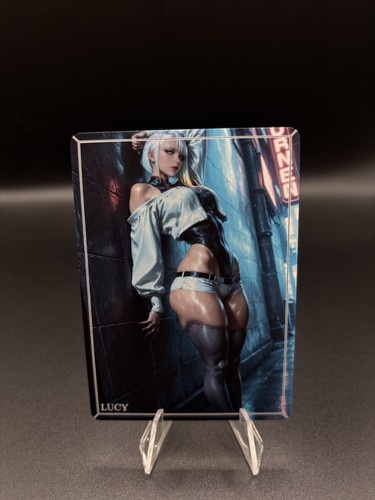 Lucy cyberpunk waifu card tcg - lucy,