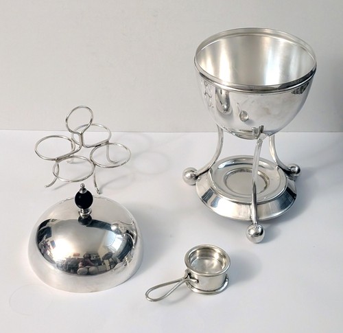 Vintage versilbert egg coddler - egg,
