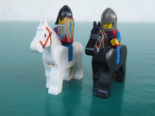 Lego ritter auf pferden - lego,