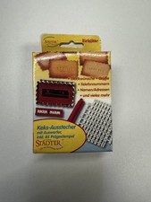 Ausstechform Keks, Brigitte,  Set inkl. Prägestempel/Zubehör, OVP