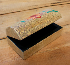 Schmuckschatulle Sonnenblume Truhe Landhaus Schatulle Holzschatulle Schmucktruhe