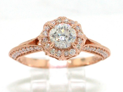 Brillant ring 585 rotgold - 585, 14kt