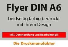 Flyer DIN A6 Handzettel
