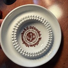 Mielewerke MIELE Güterslohü Westf. Aschenbecher Mannheim Porzellan ~1930