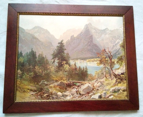 Großer massiver lasierter - massiver,