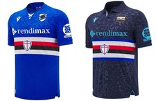 Macron UC Sampdoria Genua Trikot, M-4XL, verschiedene Designs