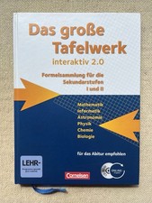 * Das große Tafelwerk interaktiv 2.0* Formelsammlung Cornelsen Abitur mit CD-ROM
