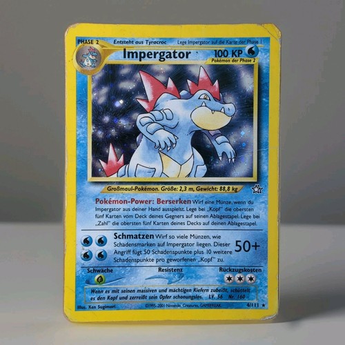 Impergator holo pokemon - holo, karte