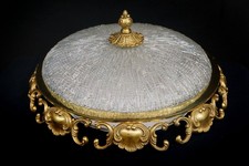 antike  Deckenlampe  Deckenleuchter Kronleuchter Plafoniere  Ø 48 cm restauriert