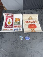 GROSSE Sammlungsauflösung Werbung kein Emailschild Konvolut Maggi Werbung RAR