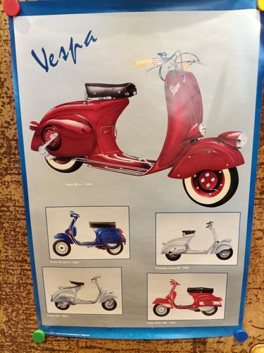 Poster wandposter vespa - poster,
