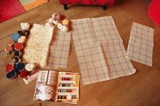 Vintage Knüpffäden Knüpfwolle Junghans-Wolle Smyrna Teppich Konvolut SET