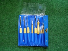 Profi Kirschen Stechbeitel Set Schnitzmesser 8tlg Holzbearbeitung Werkzeug