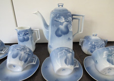 23866/ Jugendstil Eichwalder Porzellanfabrik Dr. Widera & Co. Kaffeeservice 12 P