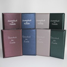 VIOLA - Stammbuch der Familie A5 mit 10 Klarsichthüllen ~Hochzeit~ 2 Varianten