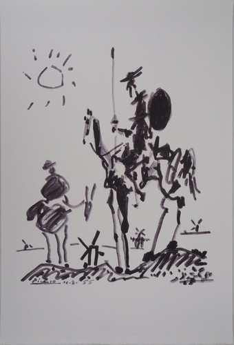 Pablo picasso don quijote - pablo,